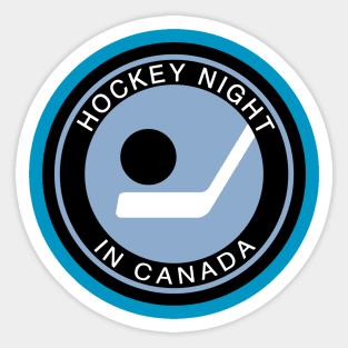 Hockey Night in Canada bootleg Sticker